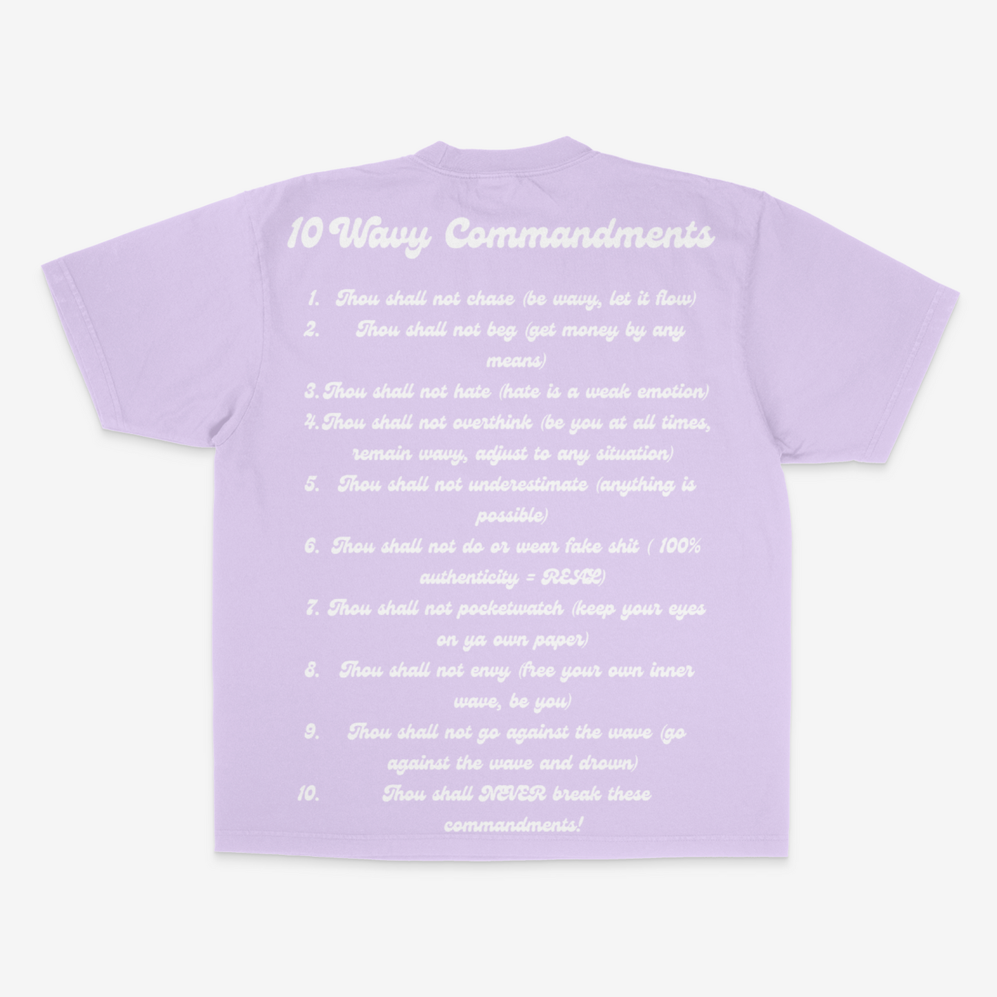 10 Commandments Tee