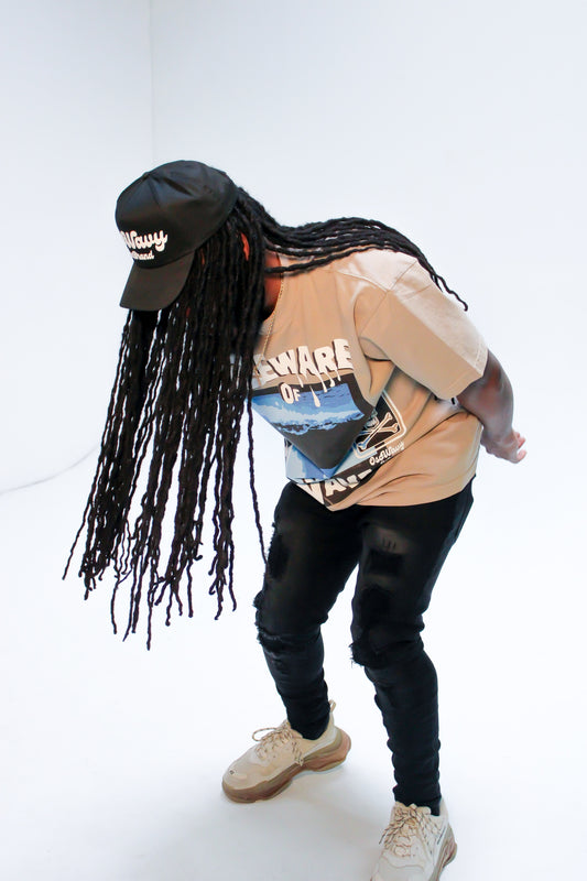 Cream Beware Of The Wave Tee